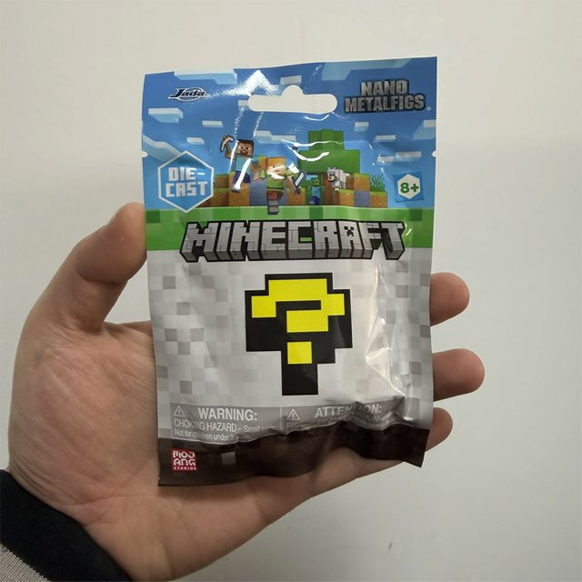 Jada Minecraft Nano Metalfigs Steve Mystery Blind Bag, Einzelfigur, Metall - Bild 1