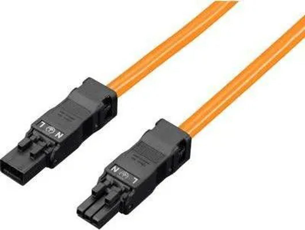 Rittal Strom Netzkabel in Orange - Bild 2