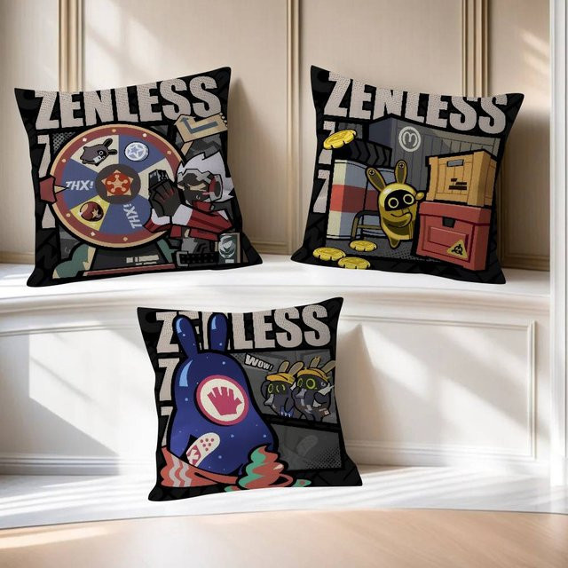 Beast Kingdom Zenless Zone Zero Kissenbezug Multicolour B/B/H: 30 x 30 x 30 cm - Bild 1
