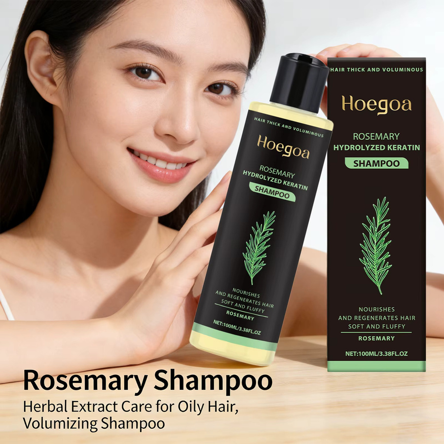 HOEGOA Rosmarin-Shampoo, für strapaziertes Haar und Schuppen, Unisex - Bild 5
