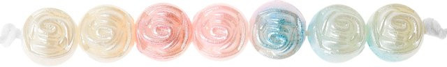 Rico Design Perlen rund, Rainbow Pearl, multicolor, plastic, adults - Bild 1