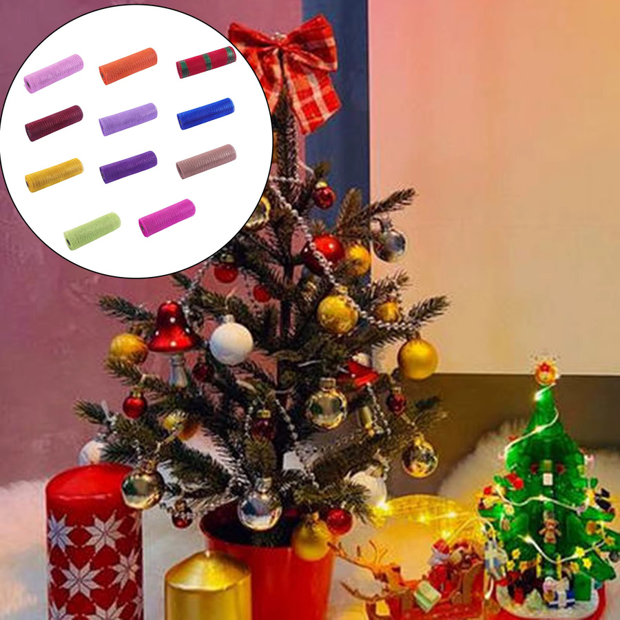 Mesh Band Rolle aus PP für kreative Geschenkverpackungen und DIY-Dekorationen - Bild 2
