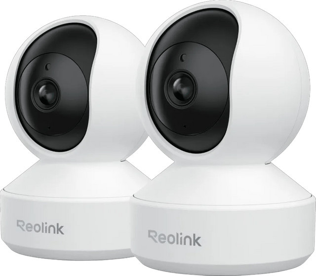 Reolink E340 Wi-Fi Überwachungskamera Doppelpack in Weiß - Bild 1