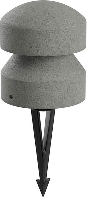 Redo Group Cliff 160 LED-Pollerleuchte mit Spieß in Dunkelgrau, 360° Rundumbeleuchtung, Warmweiß 3000K - Bild 1
