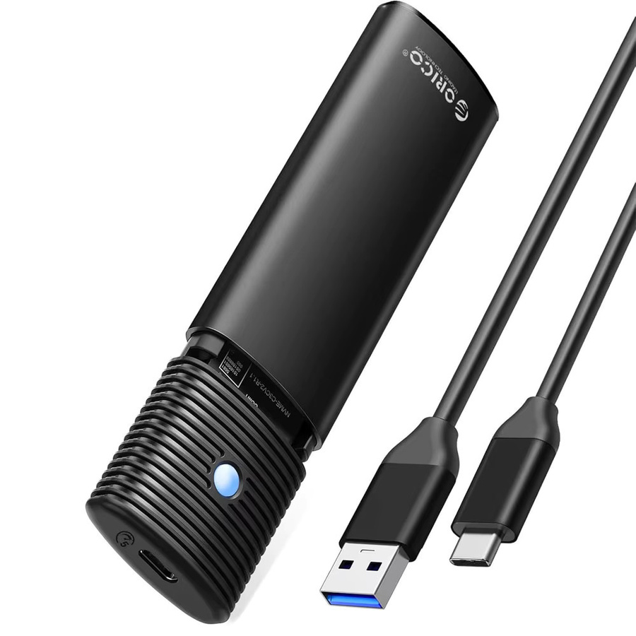 ORICO SATA SSD-Gehäuse USB 3.1 Typ C 5Gbps Externer Adapter für NGFF SSD B+M/B Key in Schwarz oder Pink - Bild 7