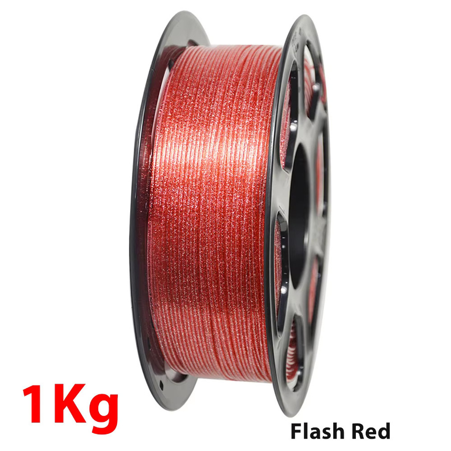 3D Maliang PETG 3D-Drucker-Filament 1,75 mm in Flash Red, Sparkling Rose Red oder Transparent Grün - Bild 2