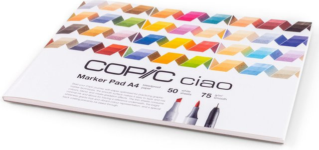 Copic Ciao Marker Block DIN A4 in Ultraweiß für Professionals - Bild 1