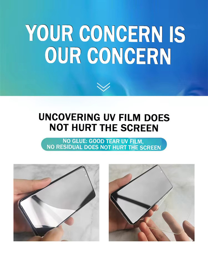 2 Stück UV-Vollflüssigkleber Displayschutzfolie aus 9H gehärtetem Glas für Xiaomi Mi 15 Pro und Ultra Mix 4, transparent, 3D gebogen HD klar - Bild 5