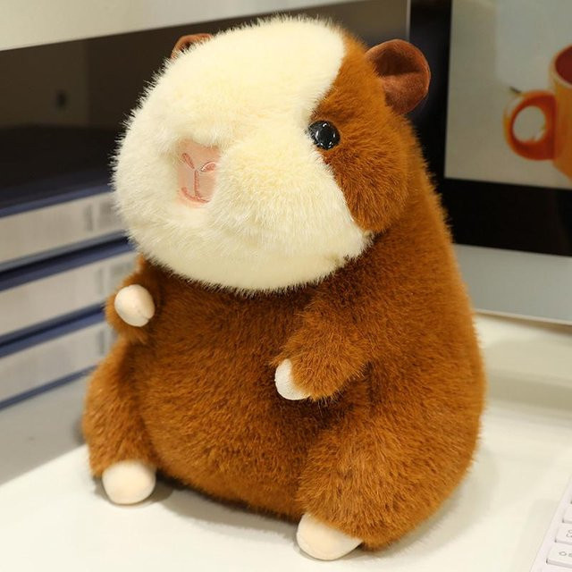 Kidsly Hamster Plüschtier, Meerschweinchen, braun, 25cm - Bild 1