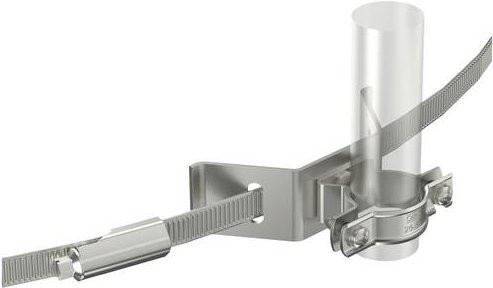 OBO Bettermann isCon HS 26 VA Montagezubehör, Farbe: Silber, 10 Stück - Bild 1