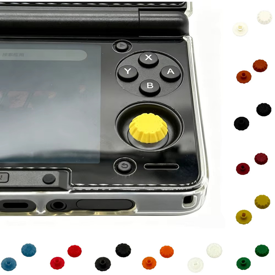 AYN Joystick-Kappen Set für AYN Thor, 2 Stück, 3D-gedrucktes Ersatzzubehör mit Anti-Rutsch-Funktion, Schwarz, Orange, Rot - Bild 2