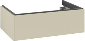 V&B Waschtischunterschrank Antao mit Auszugbeleuchtung, Grau lackiert, B/T/H: 78,8 x 25,6 x 49,6 cm - Bild 1
