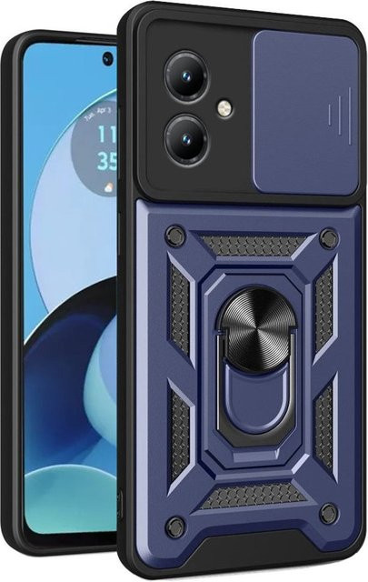 Techsuit CamShield Schutzhülle für Motorola Moto G14 in Blau - Bild 1