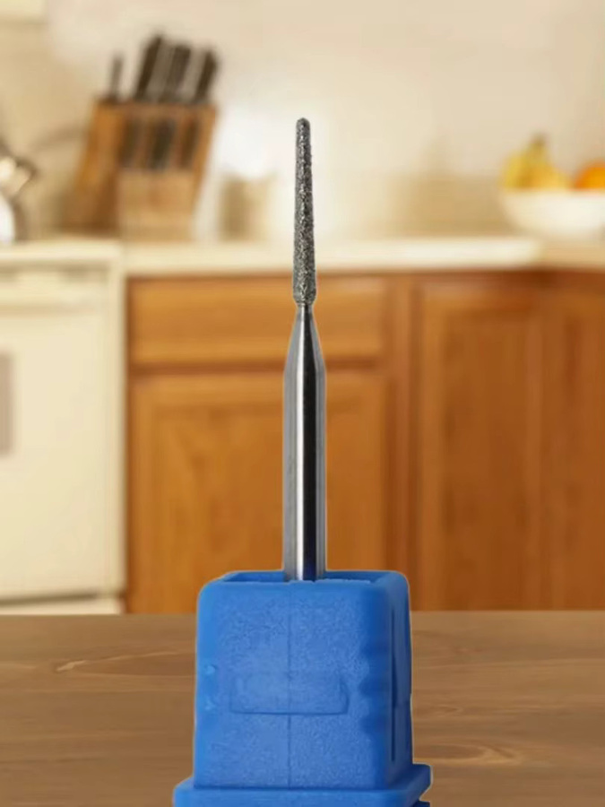 Easy Nail Diamantfräser Bohrer, Edelstahl, Nagelgel-Entfernung - Bild 5