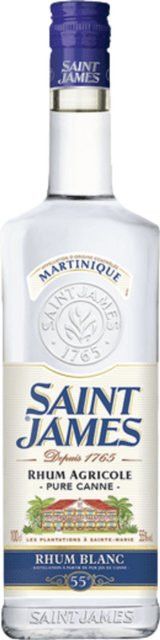 Saint James Blanc Rum Agricole, Martinique, 55% Vol, 1,0 l - Bild 1