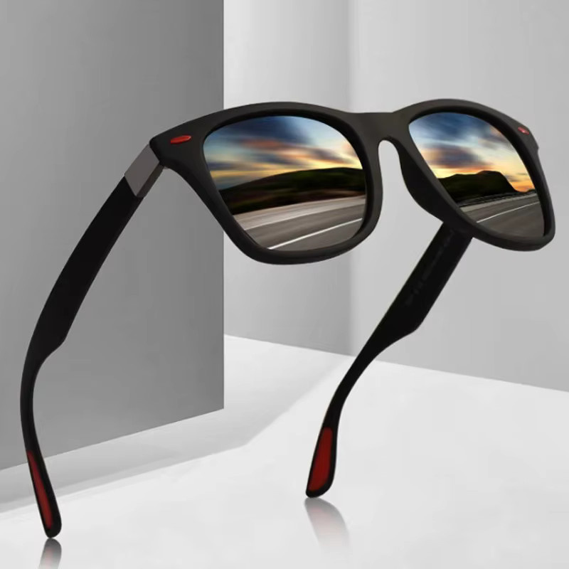 BMAD Sonnenbrille, quadratisch, Vollrand, Kunststoff, Unisex, polarisiert - Bild 2