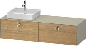 Duravit Waschtischunterschrank White Tulip in White, Breite: 160 cm, Tiefe: 55 cm, Höhe: 40,8 cm - Bild 1