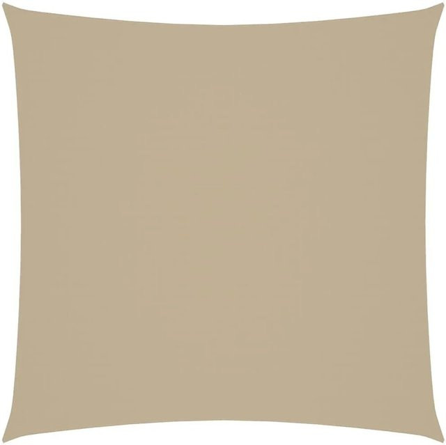 Furnicato Sonnensegel aus PU-beschichtetem Oxford-Gewebe, quadratisch, Beige, B/B/H: 300 x 300 x 300 cm - Bild 1