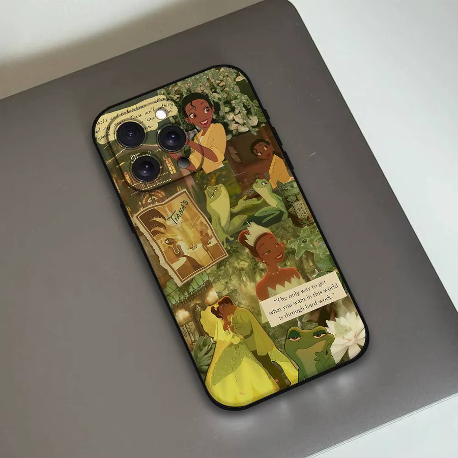 Handyhülle Die P-Prinzessin und der F-Frosch Märchen Design für Apple iPhone 11 12 13 14 15 16 17 Pro Max Plus Mini in Multicolour - Bild 3