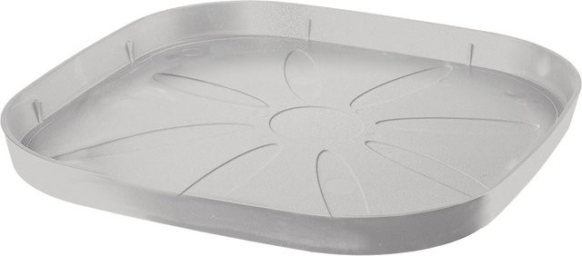 Deroma Untersetzer Origin Saucer Quadro Hellgrau Durchmesser: 24 cm - Bild 1