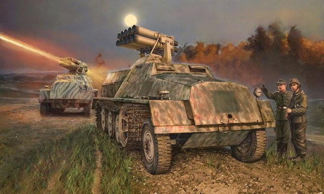 Italeri Panzerwerfer 42 auf SWS, Fahrzeug, 15cm - Bild 1