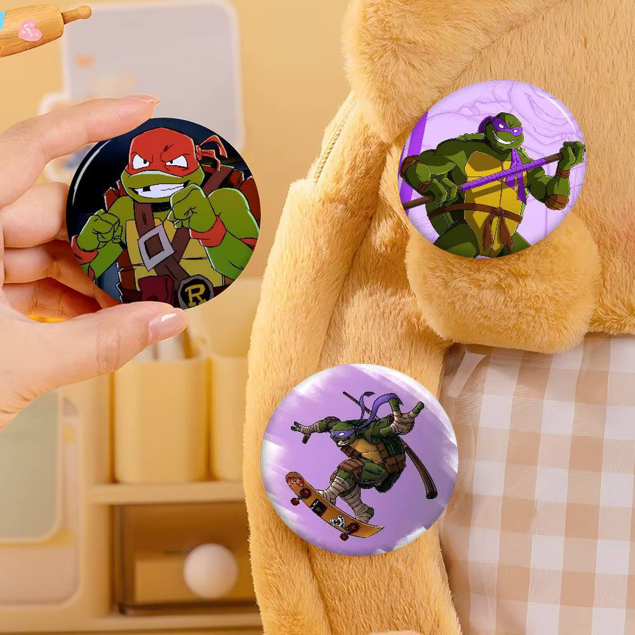 Brosche Anime N-Ninja Turtles, Bunt, Unisex - Bild 3