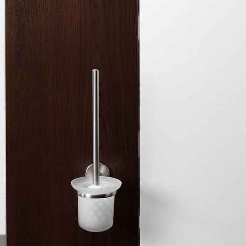 Fackelmann WC-Bürstengarnitur Fusion in Silber, B/H/T: 11 x 38 x 15 cm - Bild 2