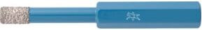 PFERD Diamant-Trockenbohrer DPD 6 FL HEX in Blau mit 6 mm Durchmesser - Bild 1
