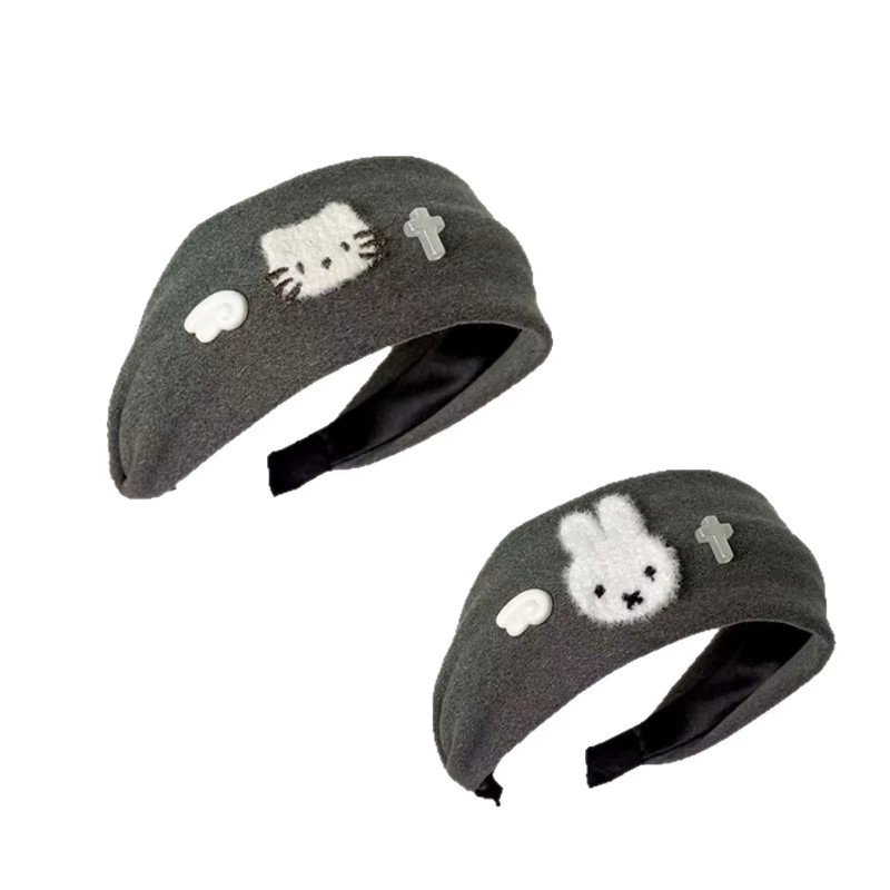 Miffy Stirnband Gesichtswaschen, Grau, Kinder - Bild 3