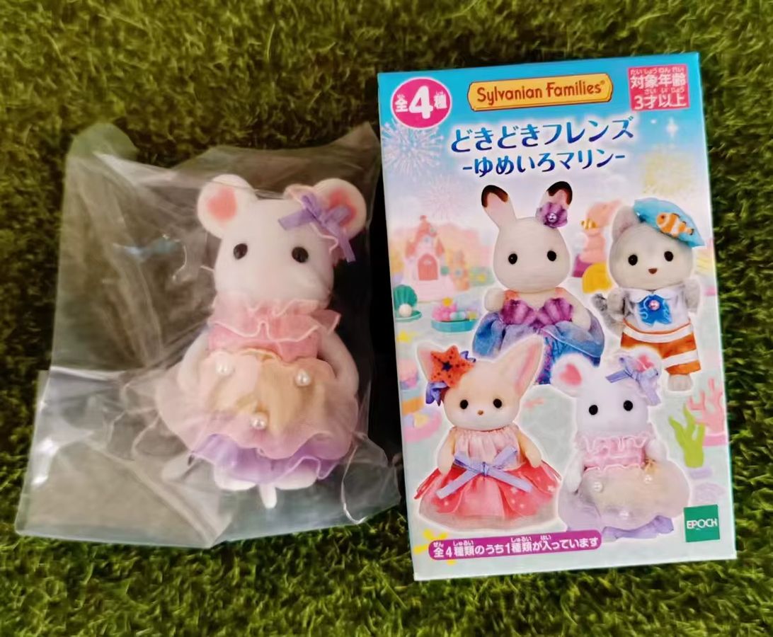 Sylvanian Families Blind Box Kaninchen Vulpes Zerda Mystery Box Anime Figur Sammelspielzeug Multicolor - Bild 2