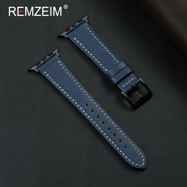 REMZEIM Uhrenarmband Rindsleder, Herren - Bild 1