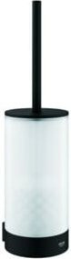 Grohe WC-Bürstengarnitur Selection Wandmontage in Phantom Black mit Glasbehälter - Bild 1