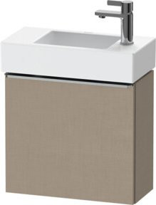 Duravit Waschtischunterschrank D-Neo Beige mit 1 Tür, Wandmontage, B/H/T: 48,4 x 44,0 x 22,2 cm - Bild 1