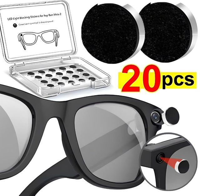 Ray Ban Silikon-Seitenschutzschilde, Black - Bild 1