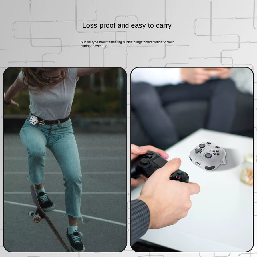 Huawei FreeBuds SE 2 Schutzhülle aus Silikon im 3D Cartoon Stil in Pink - Bild 2