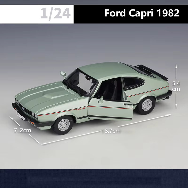 Bburago Ford Capri 1982, Automodell, 1:24, Metall - Bild 2