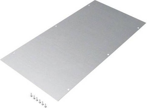 Hager BKA400800 Abdeckung in Silber aus Stahl, B/T/H: 80 x 80 x 40 cm - Bild 1