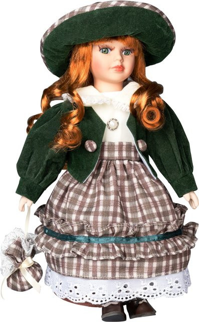 Porzellan-Puppe Amélie von Viva Domo in Multicolor - Bild 1