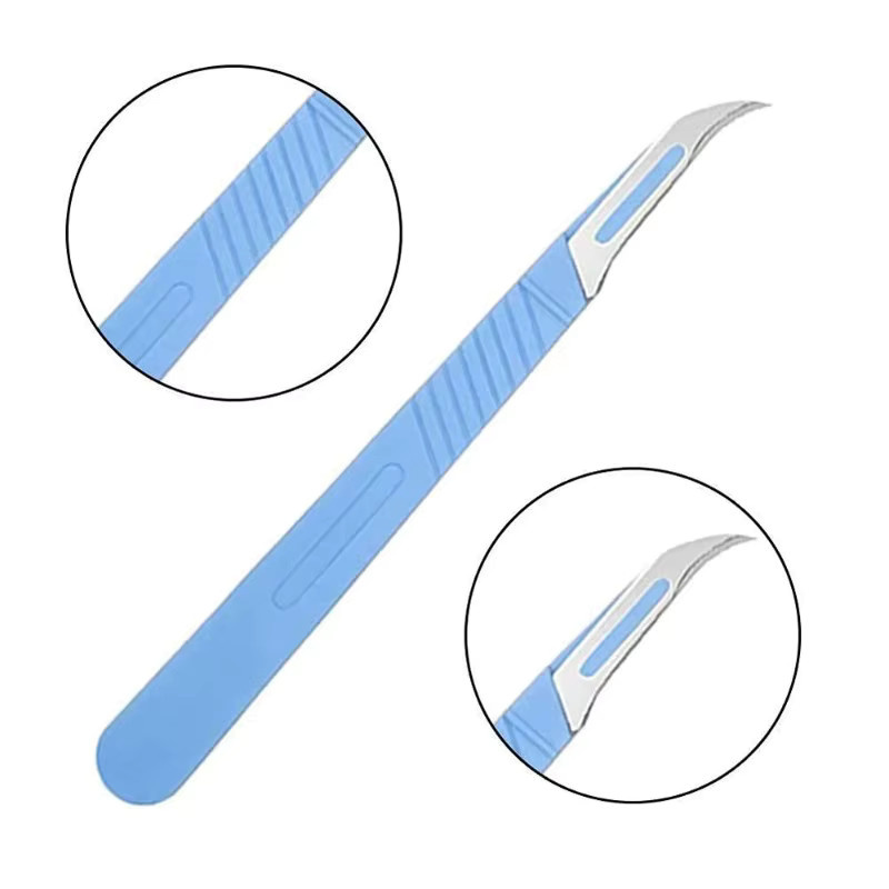 Nahtripper mit Kunststoffgriff in Blau zum Entfernen von Nähten und Fäden für Handarbeit und Nähtechnik - Bild 2