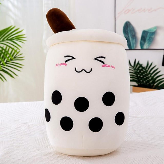 Joyful toys Simulation Bubble Tea Tasse Puppe, Plüsch / Textil, Weiß - Bild 1