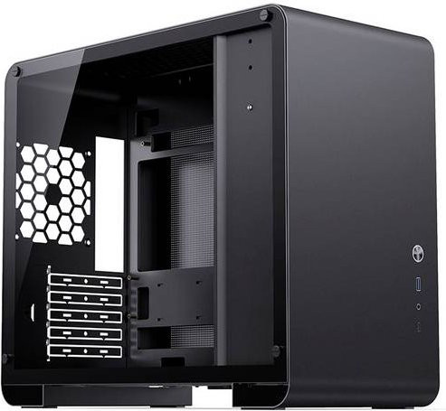 Jonsbo U4 Mini Micro-ATX Micro-Tower Gaming-Gehäuse mit Tempered Glass in Schwarz - Bild 1
