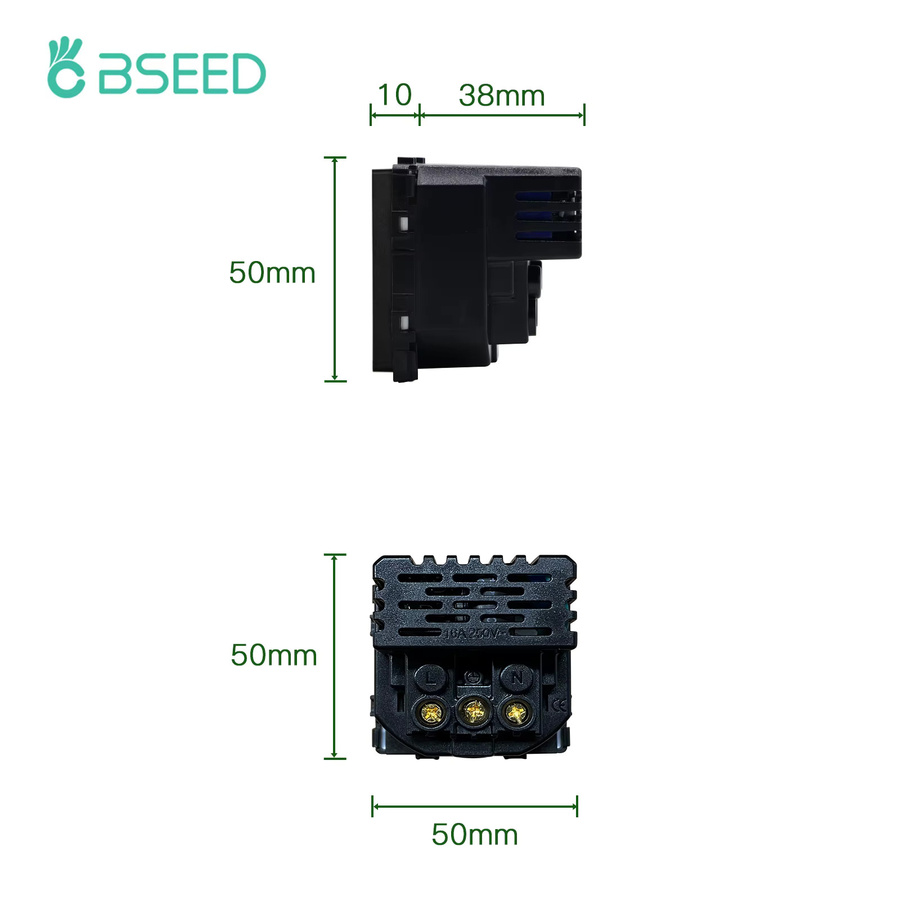 BSEED Zigbee Smart Steckdose mit Power Monitor und USB Typ-C 20W Schnellladefunktion, kompatibel mit Tuya Smart und Leben App, Alexa Steuerung - Bild 5
