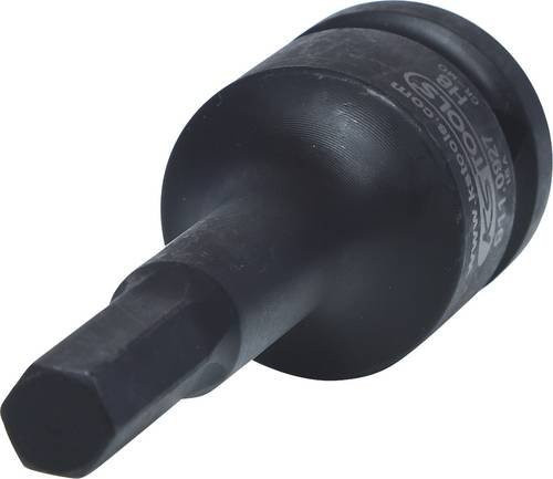 KS Tools Kraft-Bit-Stecknuss Innensechskant 8mm 1/2 Zoll aus Edelstahl in Schwarz - Bild 1