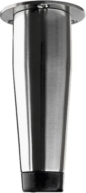 Hettich Möbelfuß Vitima in Edelstahl-Optik Silber, Durchmesser: 50 mm, Höhe: 100 mm - Bild 1