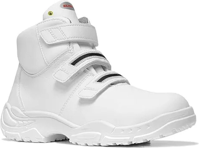 Elten Sicherheitsstiefel White Strap Mid ESD S3 in Weiß, Größe 40 - Bild 1