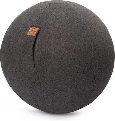 Sitting Ball FELT Sitzball aus Polyester in Anthrazit, Durchmesser: 65 cm - Bild 1