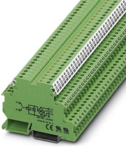 Phoenix Contact DEK-REL- 5/O/1 Relaisklemme, Farbe: Grün, Nennspannung: 5 V/DC und 5 V/AC, Schaltstrom max.: 3A, 1 Schließer, 10 Stück - Bild 1