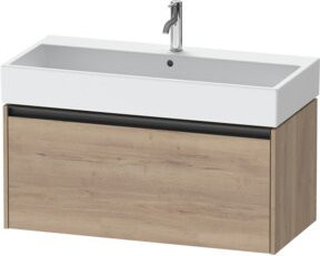 Duravit Waschtischunterschrank Ketho.2 in Weiß Marmoriert, wandhängend, B/T: 98,4 x 46,0 cm - Bild 1