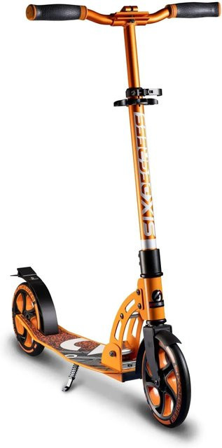Six Degrees Scooter Aluminium Orange höhenverstellbar GS-geprüft ab 8 Jahren - Bild 1