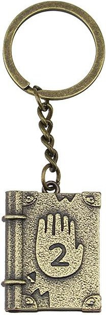 Halskette Anhänger, Metall, Gold, Vintage, Unisex - Bild 1